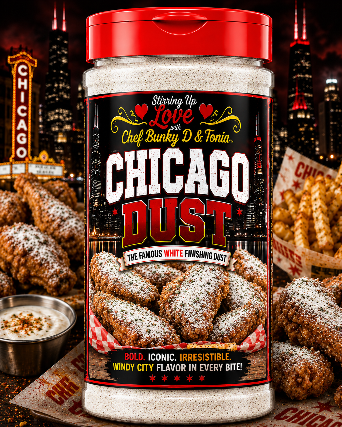 Chicago Dust™ The Famous White Finishing Dust