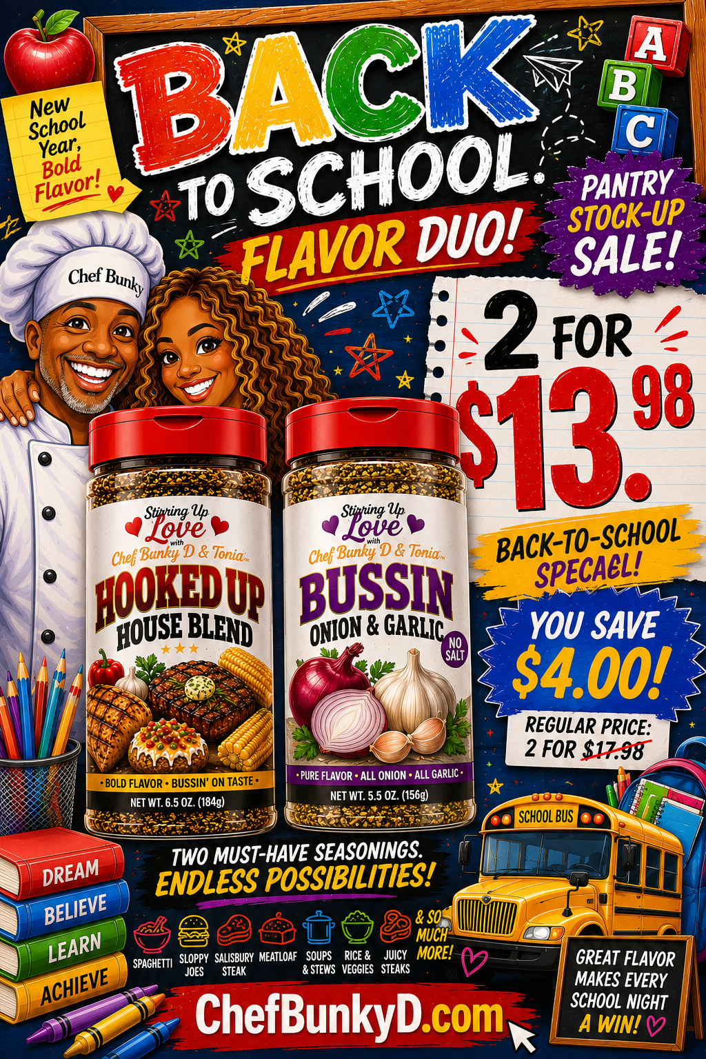Back-to-School Pantry Stock-Up Bundle