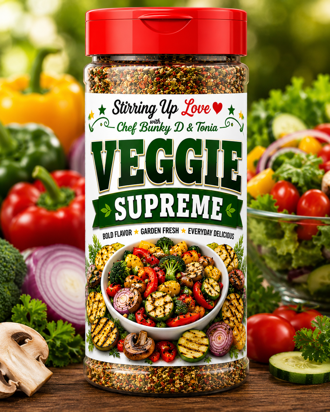 No Salt Veggie Supreme