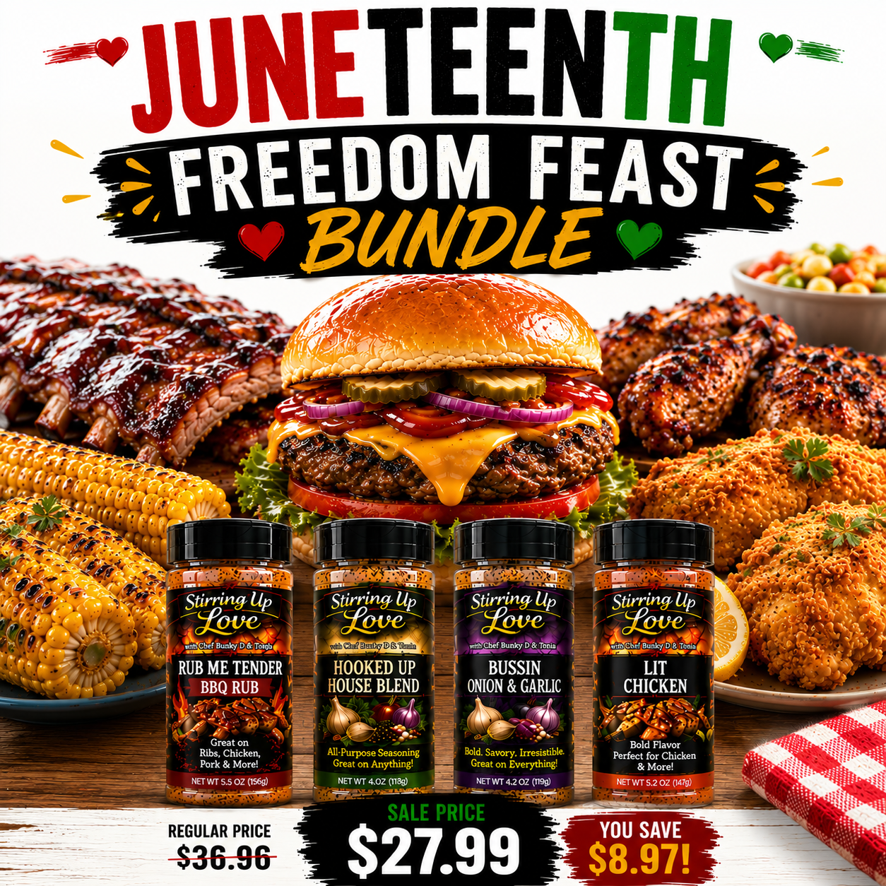Juneteenth Freedom Feast Bundle
