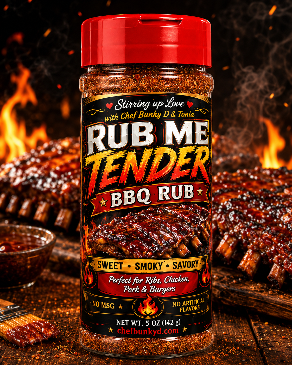 Rub Me Tender BBQ Rub