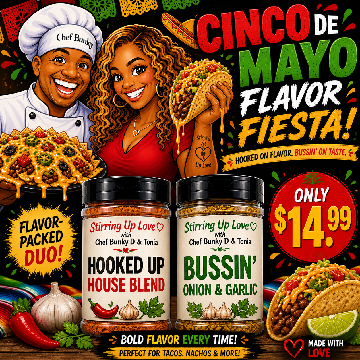 Cinco De Mayo Flavor Fiesta Duo