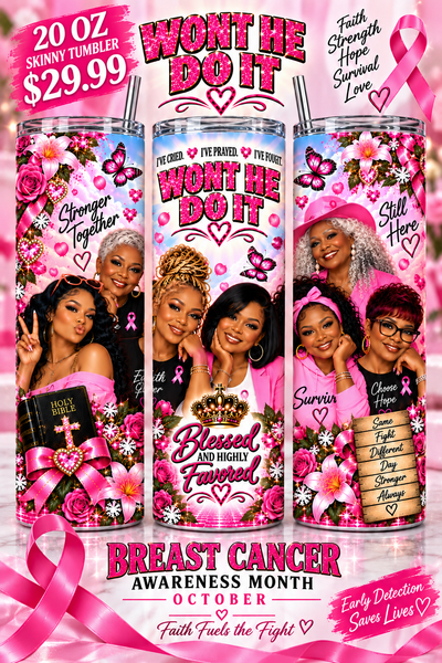 Won’t He Do It – Breast Cancer Faith Collection