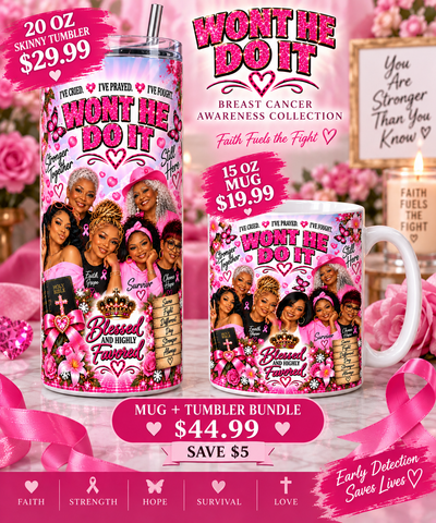 Won’t He Do It – Breast Cancer Faith Collection