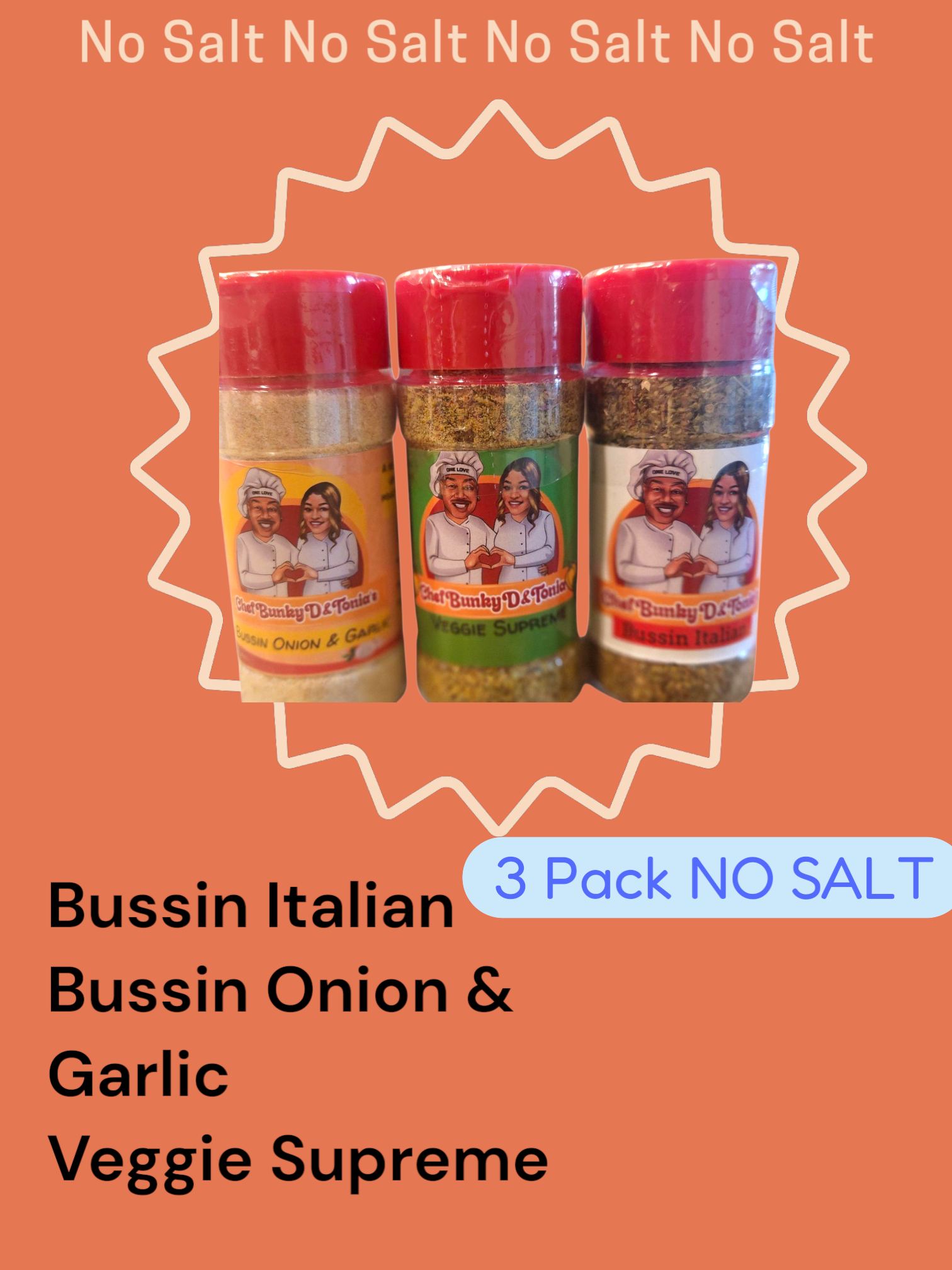 No Salt 3 pack